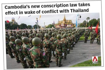 Kambodsja innfører strenge regler om verneplikt i kjølvannet av konflikten med Thailand