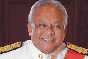 Protestleder og tidligere visestatsminister Suthep Thaugsuban.