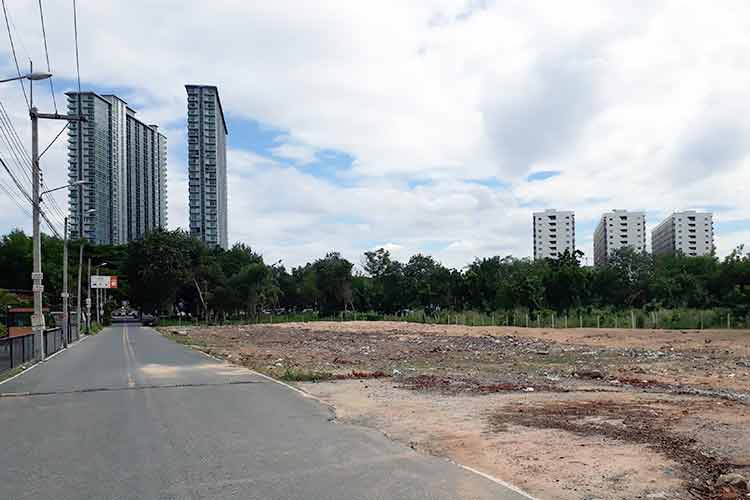 Jomtien Beach Soi 9 er ikke lenger en grønn lunge.